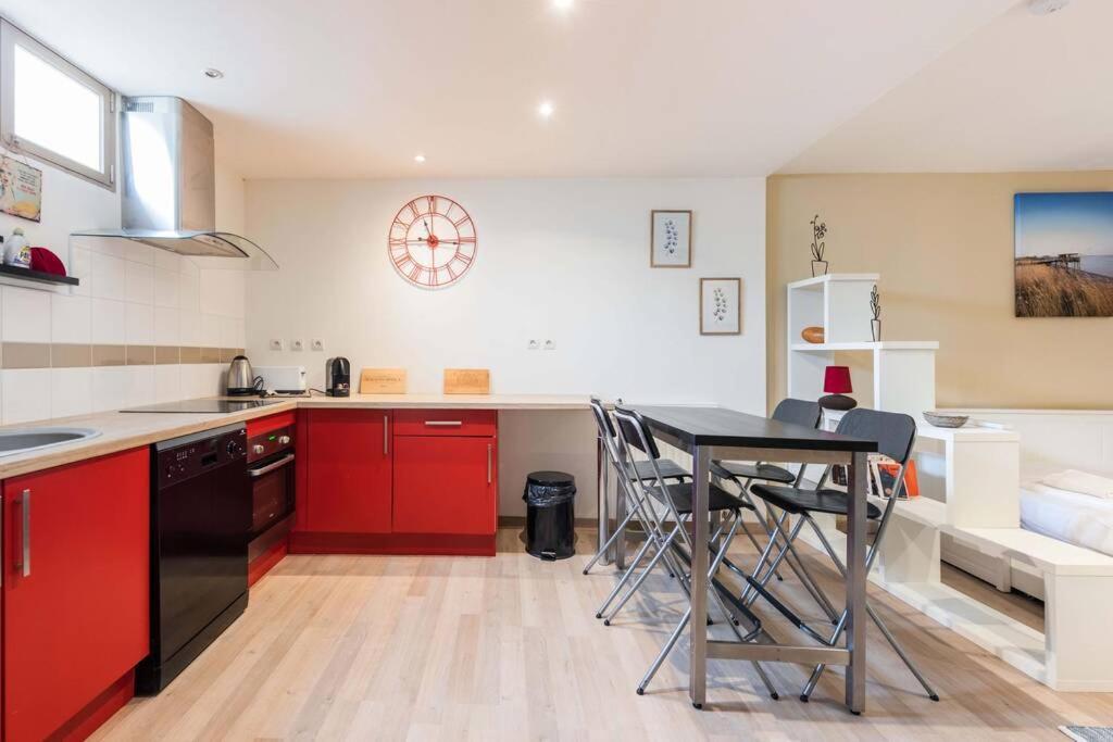 Studio Next To Bordeaux City Center With A Terrace بوجْلِ المظهر الخارجي الصورة